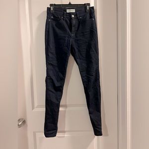Dark blue soft jeans, size 26, excellent condition